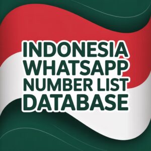 Indonesia WhatsApp Number List Database