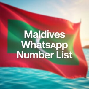 Maldives WhatsApp Number List