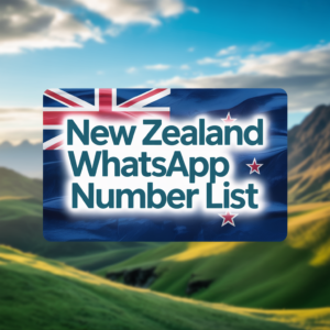 New Zealand WhatsApp Number List