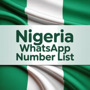 Nigeria WhatsApp Number List