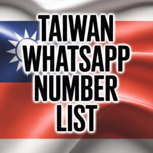 Taiwan WhatsApp Number List