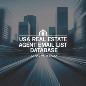 USA Real Estate Agent Email List Database