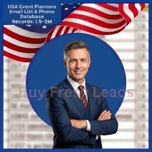 USA Event Planners Email List Database | Event Planner Services Marketing Leads